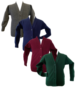 Non-Crested School Cardigan Collection