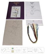 Load image into Gallery viewer, Blue Tits (Freestyle Embroidery Kit)