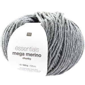 Rico Essentials Mega Wool (Chunky) - GREY