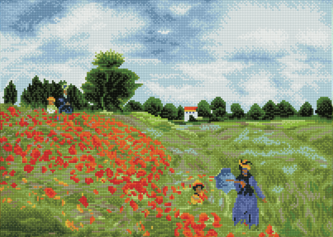 Poppy Fields (Après Monet)