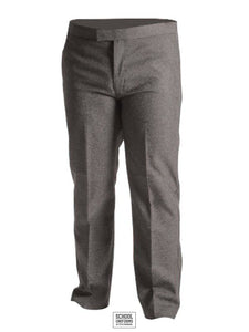 Boys - Sturdy/comfort Fit Elastic Waist Trousers (Grey)