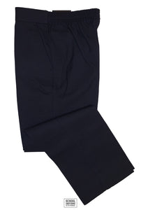 Boys - Mock Fly Trousers (Navy)