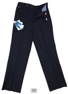 Boys - Elastic Waist Trousers (Navy)