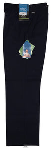 Boys - Elastic Waist Trousers (Navy)