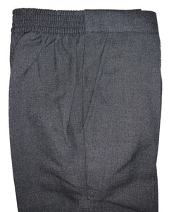 Girls Lycra Elasticated Waist Trousers (Grey)