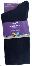 Load image into Gallery viewer, Knee Socks - Twin Pack (Navy)
