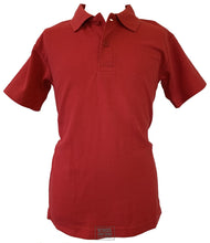 Load image into Gallery viewer, Red Non-Crested Polo Shirt

