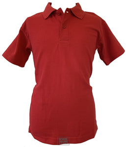 Red Non-Crested Polo Shirt