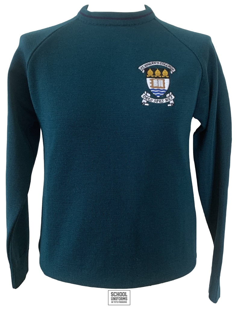 Saint Finians Jumper Green (Junior Cycle)