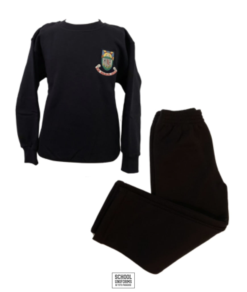 Scoil Naomh Iosaf Rathwire Full Tracksuit (Top And Jog Pants) Jumper
