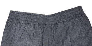 Teens & Ladies - Comfort Fit Lycra Elasticated Waist Trousers (Grey) Girls
