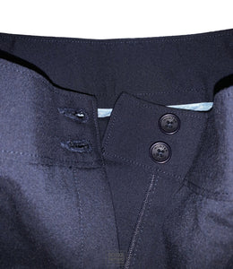 Girls - Hipster Waisted Trousers (Navy) Ladies