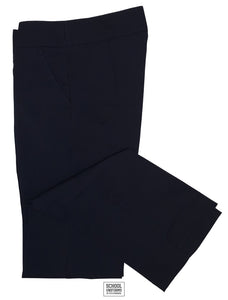 Girls - Hipster Waisted Trousers (Navy) Ladies