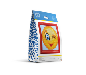 Wink emoji with Frame